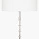 ALMAS SILVET METAL FLOOR LAMP