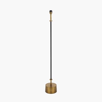 ANTOINE BLACK CROCK FLOOR LAMP