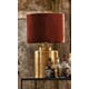 BRIGHTON VELVET LAMPSHADE ROUND BROWN Ø40X32