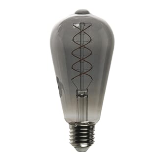 s-LED E27 røkfarget 3,4W dimmbar