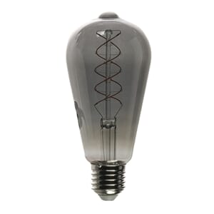 s-LED E27 røkfarget 3,4W dimmbar