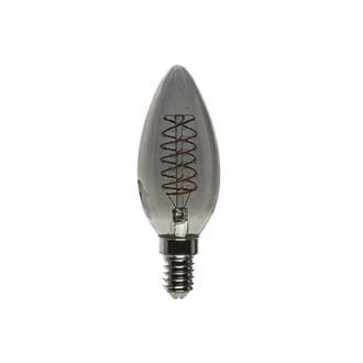 Mignon E14 LED røkfarget 3,4W dimmbar
