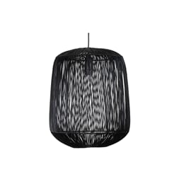 LINDEN HANGING LAMP BLACK L