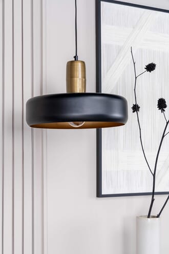 JUDSON HANGING LAMP BLACK L