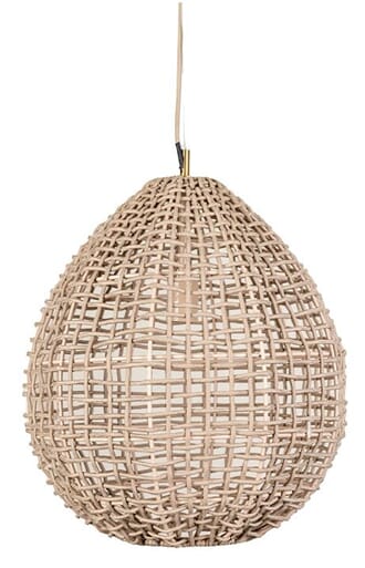 WHIMSICAL HANGING LAMP TAUPE M
