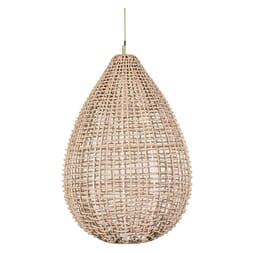 WHIMSICAL HANGING LAMP TAUPE L