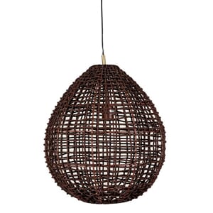 WHIMSICAL HANGING LAMP BROWN M