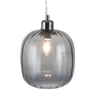 BRIZIO TEXTURE GLASS GREY PENDANT