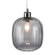 BRIZIO TEXTURE GLASS GREY PENDANT
