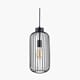 DANIA MATT BLACK METAL WIRE TALL PENDANT