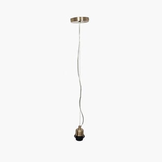 CHAMPAGNE ELECTRIFIED FITTING