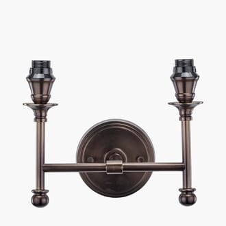 PIERO ANTIQUE BRONZE WALL LIGHT