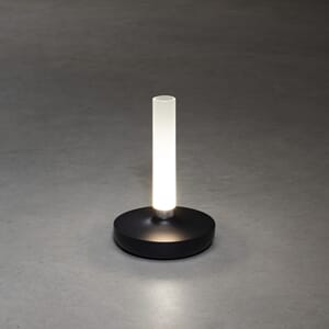 Biarritz trådløs bordlampe sort dimmbar
