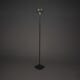 Nice oppladbar gulvlampe sort