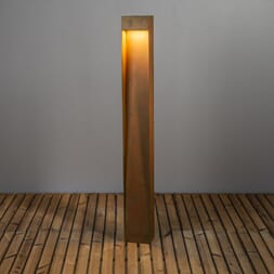 Roh pullert rust/glass 8W LED