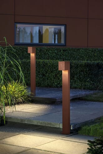 Cremona short pole rust high power LED 8W