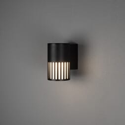 Pistoia vegglampe ned sort E27