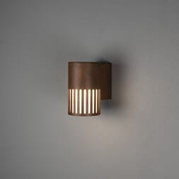 Pistoia vegglampe ned rust E27