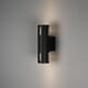 Cuneo vegglampe opp/ned sort E27