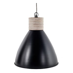 MANDAL HANGING LAMP BLACK L