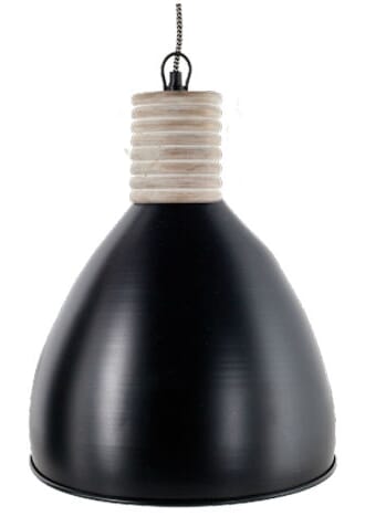 MANDAL HANGING LAMP BLACK S
