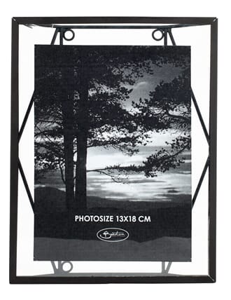 NURI WALL PHOTOFRAME BLACK 13X18CM