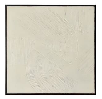 TERESINA WALL ART ECRU W60/D4/H60