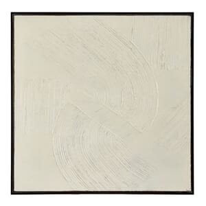 TERESINA WALL ART ECRU W60/D4/H60