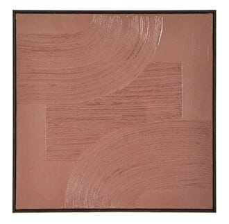 TERESINA WALL ART BROWN W60/D4/H60