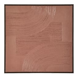 TERESINA WALL ART BROWN W60/D4/H60