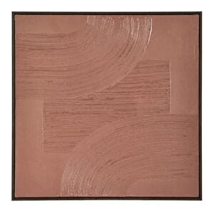 TERESINA WALL ART BROWN W60/D4/H60