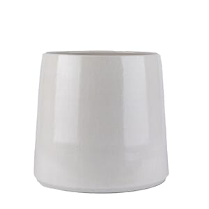NITA FLOWERPOT WHITE M