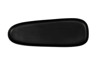 OVAL TRAY BLACK L