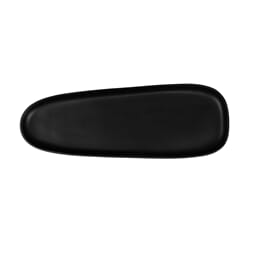 OVAL TRAY BLACK L
