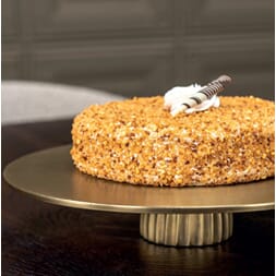 ARCOLA CAKE STAND GOLD