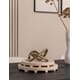 TRAVERTINE TRAY ON FOOT S