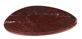 RED MARBLE TRAY L
