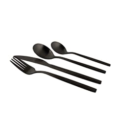 ENZO CUTLERY SET 16PCS BLACK