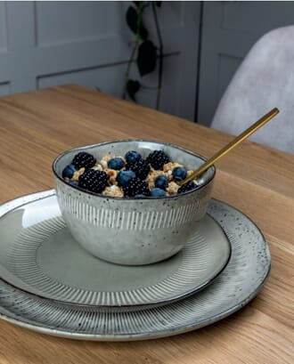 ENZO CEREAL BOWL GREY