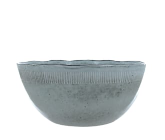 ENZO SERVING BOWL GREY