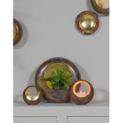 KEIKO CANDLE HOLDER FLAMED L