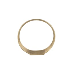 SCULPTURE ROUND GOLD L