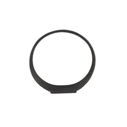 SCULPTURE ROUND BLACK L