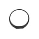 SCULPTURE ROUND BLACK L