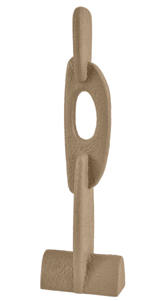 ANGELA SCULPTURE TERRACOTTA 18 X 10 X 61