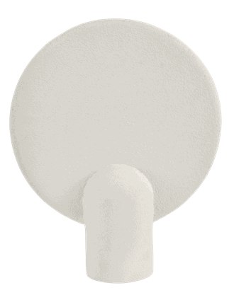 BALE SCULPTURE WHITE 35 X 11 X 43