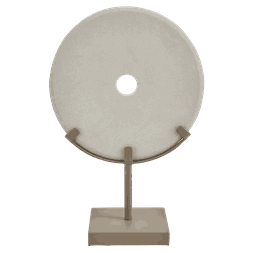 RYLEE RING SCULPTURE MINT SANDSTONE MARBLE