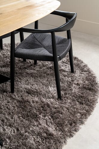 RHAPSODY CARPET OVAL ANTHRACITE 290 X 200 CM