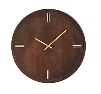 HILDE CLOCK ROUND M W41/D9/H41