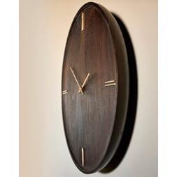 HILDE CLOCK ROUND L W56/D9/H56